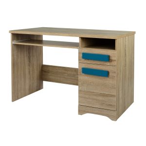 Бюро Playroom Sonama-сини дръжки Hm11154,01 110x55x76,5