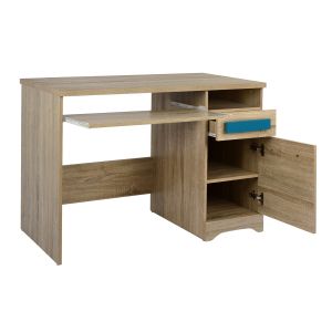 Бюро Playroom Sonama-сини дръжки Hm11154,01 110x55x76,5