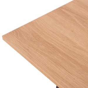Desk Rexin Hm18290 melamine in Sonama-gray color 120x19-59x75-85.5hcm..