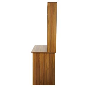 Status desk with shelf, walnut, 120x55x182 Hm2032,04