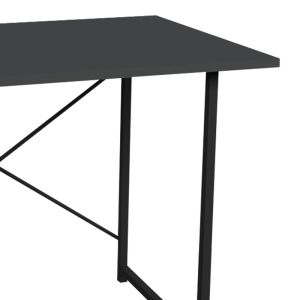 Ustando desk made of melamine anthracite color 90x60x72cm