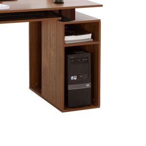 Liberion computer desk walnut color 120x55x76cm