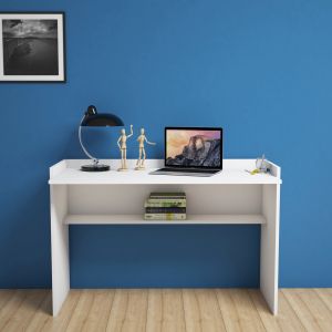 Desk melamine white 118x58x80hcmhm9227,11