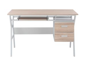 Desk, Sonoma-white, 120x60x76 Hm2130,01