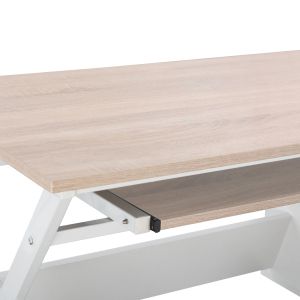 Desk, Sonoma-white, 120x60x76 Hm2130,01