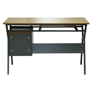 Desk, walnut-gray, 120x60x76 Hm2130,03