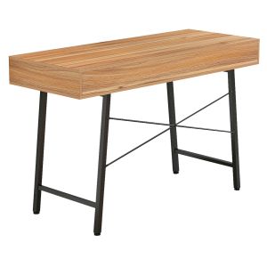Desk, walnut-gray-black, 120x48x76.5 Hm2128.03