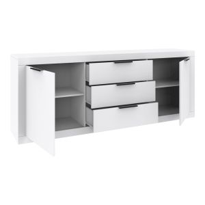 Doha buffet in white color 210x45x80.5cm