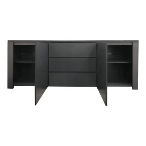 Kalya buffet in anthracite color 220x49x89.5cm