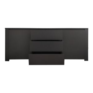 Kalya buffet in anthracite color 220x49x89.5cm