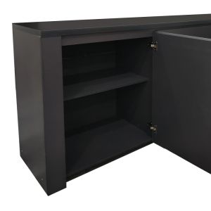 Kalya buffet in anthracite color 220x49x89.5cm