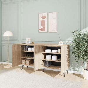 Kudro buffet in oak shade 180x43x100cm