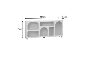 Buffet Santorini Emersi Mdf white 164x34x76cm