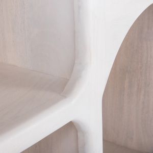 Бюфет Santorini Wood Handyr масивно мангово дърво бял цвят 165x35x75hcm Hm9705
