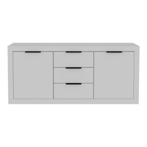 Buffet Doha in white color 180x45x80.5cm