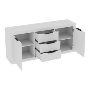 Buffet Doha in white color 180x45x80.5cm
