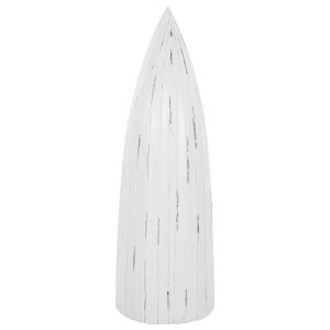 White shelf-boat for bottles Santorini Wood mahogany wood Hm9495 46x30x140cm