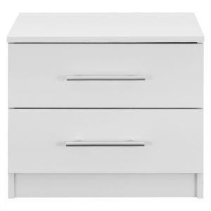 White bedside table Hm2220,05 48x40,5x41,5cm