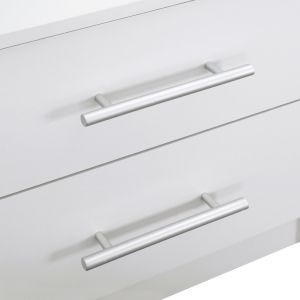 White bedside table Hm2220,05 48x40,5x41,5cm