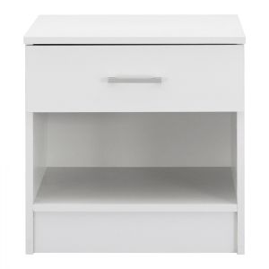 White bedside table Hm2345,05 45x35,5x47cm