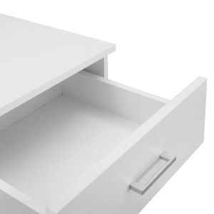 White bedside table Hm2345,05 45x35,5x47cm
