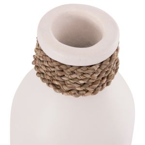 Ваза Cammer Hm4687.02m теракота в Бяло-φ13x34hcm.