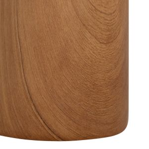 Joefer ceramic vase in natural color D9.5x20cm