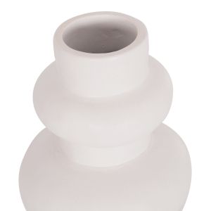 Ваза Lema Hm4664.02m теракота в бяло - Φ22x29hсм.