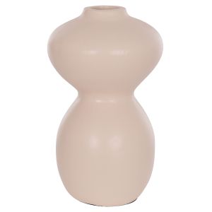 Ваза Nelly Hm4669.02 теракот в кремаво бяло - Φ22x35hсм.