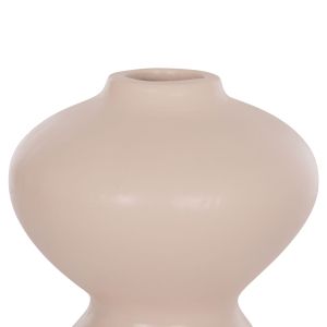 Ваза Nelly Hm4669.02 теракот в кремаво бяло - Φ22x35hсм.