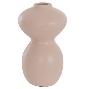 Ваза Nelly Hm4669.02 теракот в кремаво бяло - Φ22x35hсм.