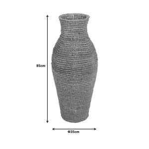 Wamer vase in natural shade 35x35z85cm