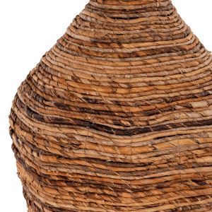 Floor vase Hm7836 banana wood threads D43x100hcm