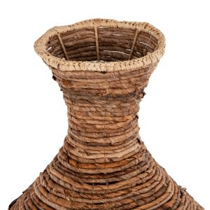 Floor vase Hm7836 banana wood threads D43x100hcm