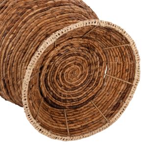 Floor vase Hm7865 banana wood threads D35x104hcm