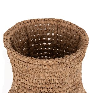 Floor vase Hm7866 palm fiber D34x50hcm