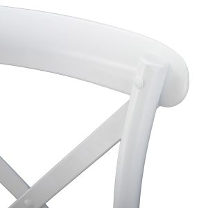 Vienna chair wood and rattan Whitehm8575,14 48x53x90cm