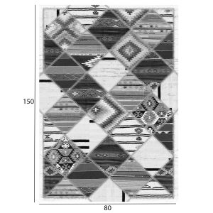Vintage ethnic rug, gray, 80x150cm Hm7676,21