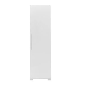 Tall single cabinet Diamond1 white matt 50x35x187cm