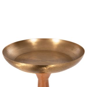 Tall candlestick (column) Guntur in -gold Hm4383 D20x87.5cm