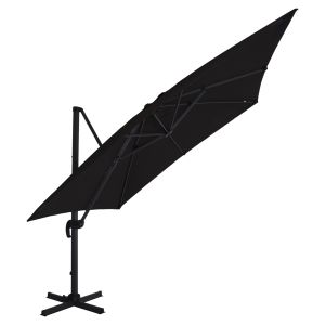 Hanging umbrella 3x3 360 degrees with acrylic fabric Hm6025,03