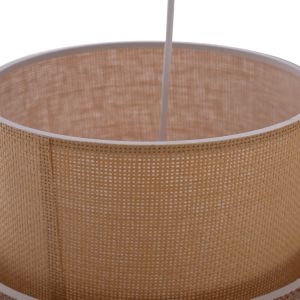 Hanging ceiling lamp/pendant Hm7627.01 double-layer textile polyethylene frame