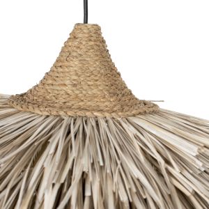 Hanging lamp pendant ceiling made of pandan fiber boho style 65x65x55hcm Hm7773
