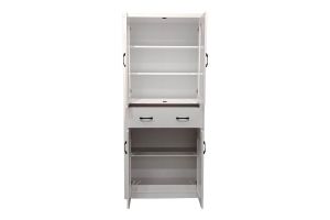 Nisso white display cabinet 80x40x183.5 cm
