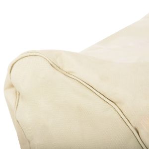 Waterproof pouf Bloom beige, 106x70x61cm Hm5111,11