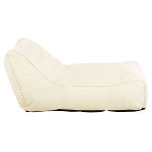 Waterproof pouf Bloom beige, 106x70x61cm Hm5111,11