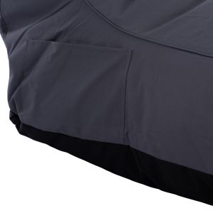 Waterproof pouf Bloom gray, 106x70x61cm Hm5111,20