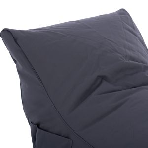 Waterproof pouf Bloom gray, 106x70x61cm Hm5111,20