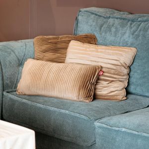 Cushion Cv4c beige fabric 43*43 cm