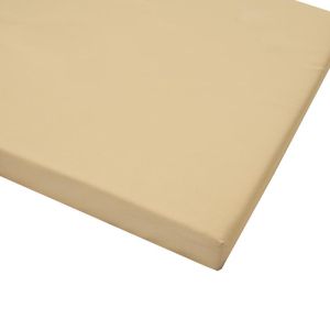 Sun lounger cushion Sadie beige fabric 65x185x7cm